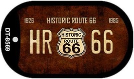 Historic Route 66 Metal Novelty Dog Tag Necklace DT-8569 - £12.45 GBP
