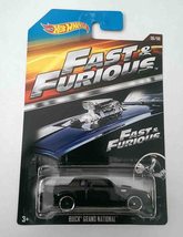 Hot Wheels 2015 Fast And Furious Release Exclusive Black Buick Grand National #6 - £26.64 GBP