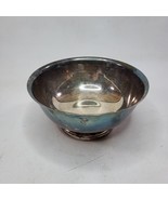 Vintage Silverplate Gorham YC779 6.5 Inch Bowl Dish Pedestal Bowl - £10.78 GBP