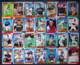 1990 Topps California Angels Team Set of 28 Baseball Cards - £2.98 GBP