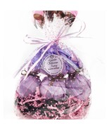 Lavender Buttercream Frosting 3 Piece Bath Bomb Set - €16,58 EUR