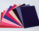 Ultrasuede® ST (Soft) Assorted 6 Piece Pink &amp; Purple 5&quot;x 7&quot; pieces (U007... - $9.97