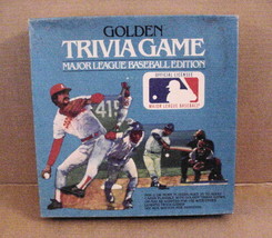 VINTAGE 80&#39;s Retro Golden TRIVIA GAME: Major League Baseball Edition MLB... - £1.54 GBP