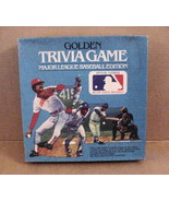 VINTAGE 80's Retro Golden TRIVIA GAME: Major League Baseball Edition MLB 1984 - £1.54 GBP