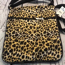 Cruise club animal print shoulder travel bag - $25.39