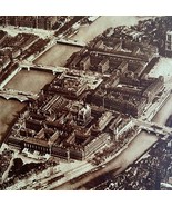Aerial View Of Old Paris Notre Dame 1920s Europe France Cityscape GrnBin1 - $734.82 MXN