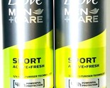 2 Count Dove 250 mL Men Care Sport Active Fresh 48 Hour Antiperspirant S... - £17.19 GBP