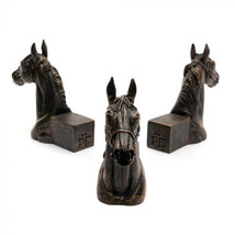 Jardinopia Antique Bronze Potty Feet (3pcs) - Horses Head - £40.11 GBP
