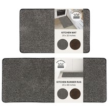 Luxurious Speckled Chocolate and Caramel Kitchen Mat - Ultra Absorbent, ... - £32.31 GBP+