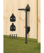 12&quot; Heavy Duty Cane Bolt Gate Drop Rod Hardware Ground Latch for Wood PV... - €12,65 EUR