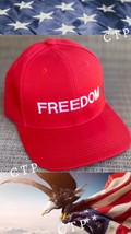 Charlie Kirk &quot;Freedom&quot; Hat - EMBROIDERED - Turning Point USA - Baseball Cap - $19.65