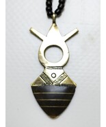 Tuareg Necklace Pendant African Bronze, Africa Tribal Ethnic Jewelry Nig... - $77.08 CAD