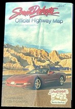 South Dakota State Map 2005 Official Highway Vacation Travel Visitor Guide - $9.87