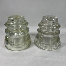 A COLLECTION OF 2- 4” HEMINGRAY INSULATORS 1 - 42 AND 1 - 45 - $240.25 MXN