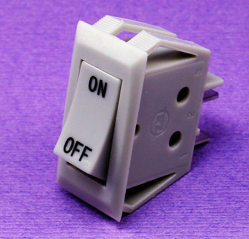 2pcs  SPST On/Off Rocker Switches, Light Gray Color - $6.75
