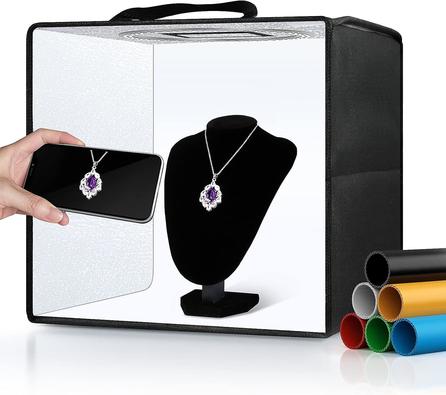 For Product Photography Of Jewelry And Small Items, Glendan, And Six Bac... - $42.96