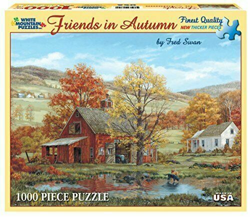 Primary image for White Mountain 1000 Piece Puzzle - Friends in Autumn New
