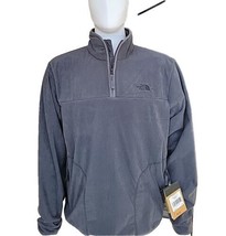 The North Face Mens Polar Osito Fleece Jacket Size XL 1/4 Zip New $99 Grey - £52.14 GBP