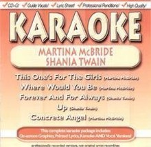 Karaoke: Martina Mcbride &amp; Shania Twain [Audio CD] - £11.99 GBP