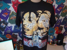 Vintage 90&#39;s Bob Marley Catch Fire Jamaica Reggae Rap Tee Hip Hop T Shirt Size L - £214.15 GBP