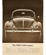 1962 VOLKSWAGEN - VW - Transportation  -1962 Vintage Print Ad - $309.90 MXN