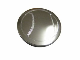 Kiola Designs Silver Toned Etched Round Tennis Ball Magnet - $19.99