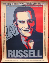 RUSSELL PETERS CANADIAN TOUR POSTER 2009 AUTOGRAPHED OBAMA STYLE With Da... - $69.50