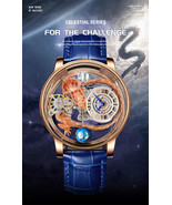 PINDU&#39;s Men&#39;s Fully Transparent Celestial Hollow Design Waterproof Quart... - $683.78 CAD