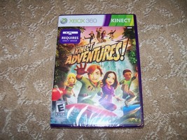 Xbox 360 Kinect Brand New &amp; Factory Sealed &quot;Kinect Adventures&quot; New - £23.80 GBP
