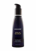 Wicked Sensual Care Wicked Aqua Sensitive Water Based Lubricant Unscented 4 O... - £11.78 GBP