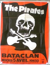 Group « the Pirates » – Original Concert Poster - Bataclan – Poster C.1970 - £205.55 GBP