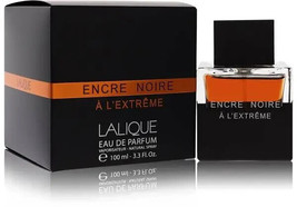 Encre Noire A L&#39;Extreme by Lalique EDP Men Cologne New in Box 3.3 / 3.4 oz - £31.45 GBP