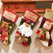 Christmas decoration gift christmas stocking - £6.27 GBP