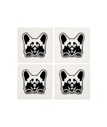 PEEKING CORGI Coasters - $35.00