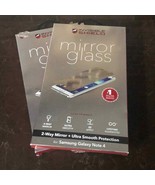 Lot of2 ZAGG InvisibleShield Mirror Glass Screen Protector for Galaxy No... - £9.26 GBP