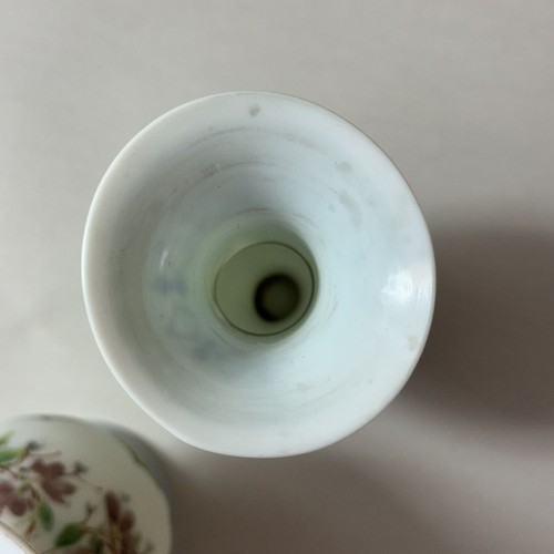 Antique Hand Painted Glass Vases SMALL Mt READ MORE Item image 5