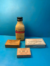 Vtg Drug Store Norwich Respamol Cough Sryup , Cold/ Laxative Tablets &amp; S... - $29.95