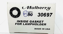 44 Count ~Mulberry External Lampholder Gasket, Round Weatherproof Gasket... - £30.30 GBP
