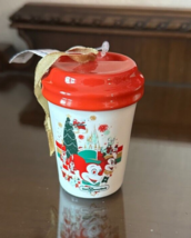2021 Walt Disney World Starbucks Holiday Christmas Tumbler Ornament Mick... - $423.86 MXN