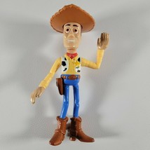Toy Story Sheriff Woody Action Figure 6&quot; Tall Disney Pixar McDonalds - £7.28 GBP