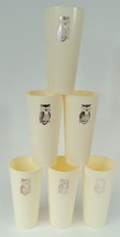 Vintage Nasco Lot of 6 owl Cups / Tumblers - $9.73