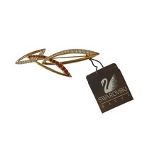 1980s NWT Swarovski  Crystal Abstract Geometric Pin Brooch Retired - £43.48 GBP