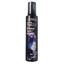 L&#39;Oreal Paris Hair Care Boost It Volume Inject Mousse Extra Strong Hold, 5 Pack - £29.42 GBP
