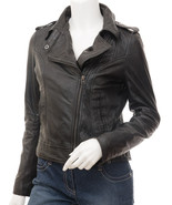 LE Classic Black Leather Jacket For Modern Women - $2,638.53 MXN+
