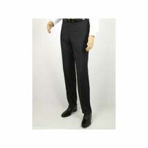 Men's Suit Wool Cashmere Georgio Cosani Two Buttons 910-04 Gray Pinstripe image 8
