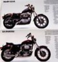 1983 Harley Davidson Brochure Super Electra Glide Low Rider Sportster Ro... - $9.88