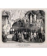 Lourdes Grotto – 3 Sizes – Catholic Art Print – Catholic Gift - £8.67 GBP+