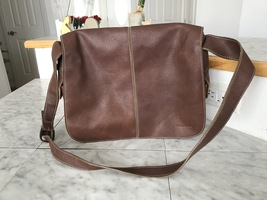 Studio Works Messenger Brown Shoulder Purse Bag - £15.71 GBP