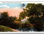 Scene In Garfield Park Cleveland Ohio OH UNP WB Postcard H22 - £3.07 GBP