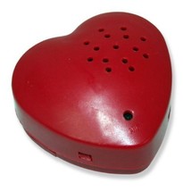 Heart Shaped Message Recorder Sound Module for Stuffed Animal Inserts an... - £14.99 GBP